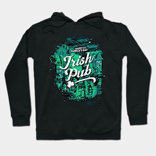 Happy St Patrick's Day Irish Pub Hoodie